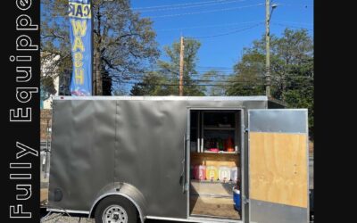 Fully-Loaded Mobile Car Wash and Detail Trailers for Rent in Atlanta, GA